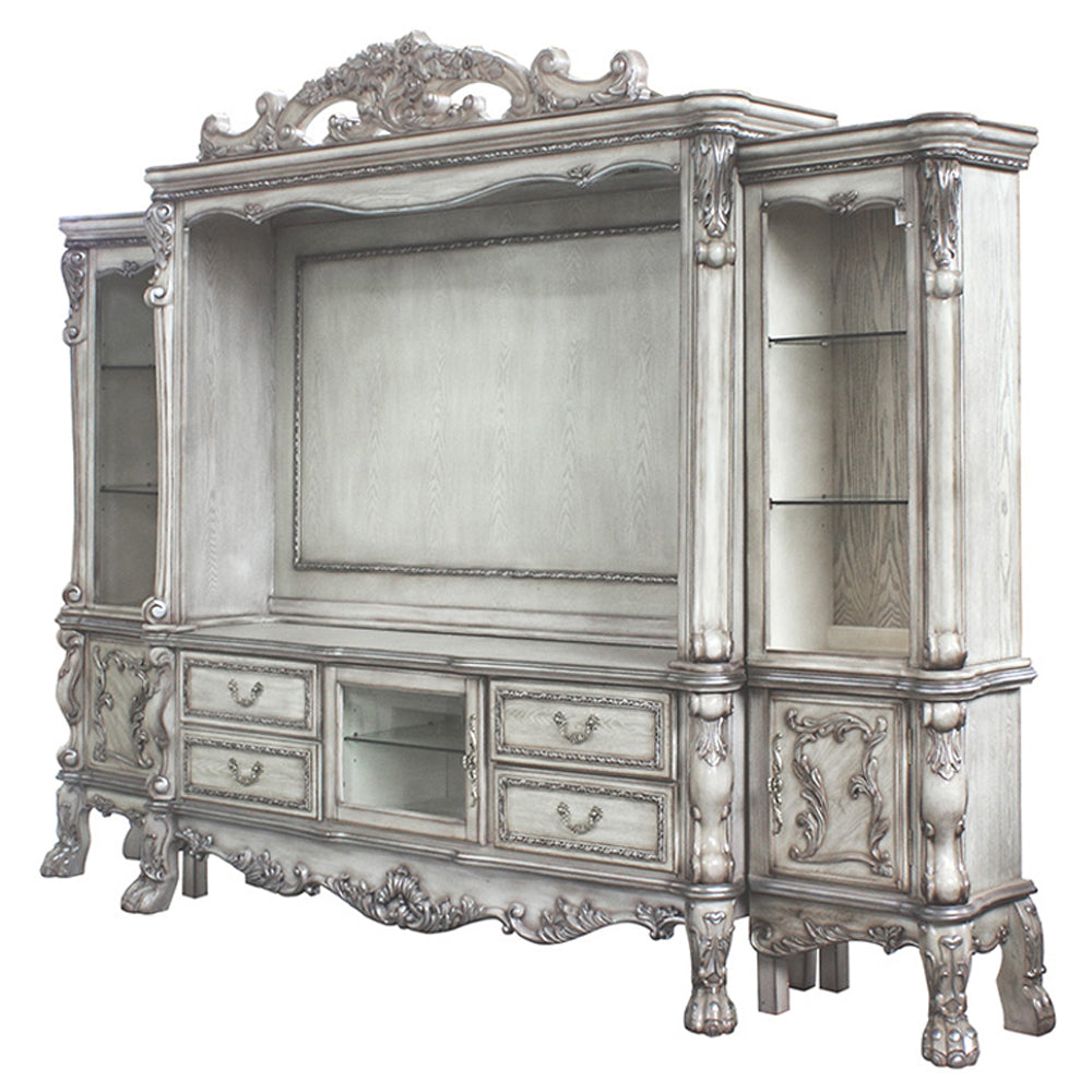 Dresden Traditional Entertainment Center, TV Stand & Electric Fireplace