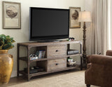 Gorden Industrial TV Stand & Caster Coffee Table