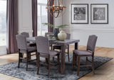 Sylvia Gray 7-Piece Dining Set — collection view; check selected pieces