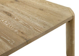 Bristol 66"-84" Rectangle Dining Table in Kepler Driftwood - detail view