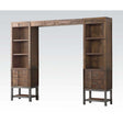 Andria Entertainment Center & Beveled Mirror