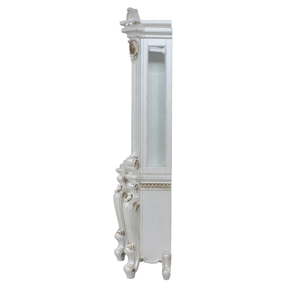 Picardy Entertainment Center, Fireplace, Mirror & Bench