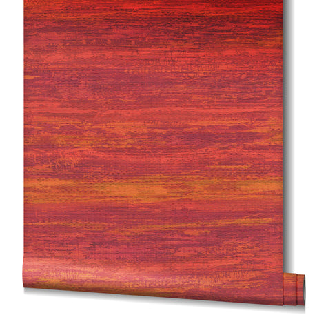 Galerie Energy Grasscloth Red EN Wallpaper