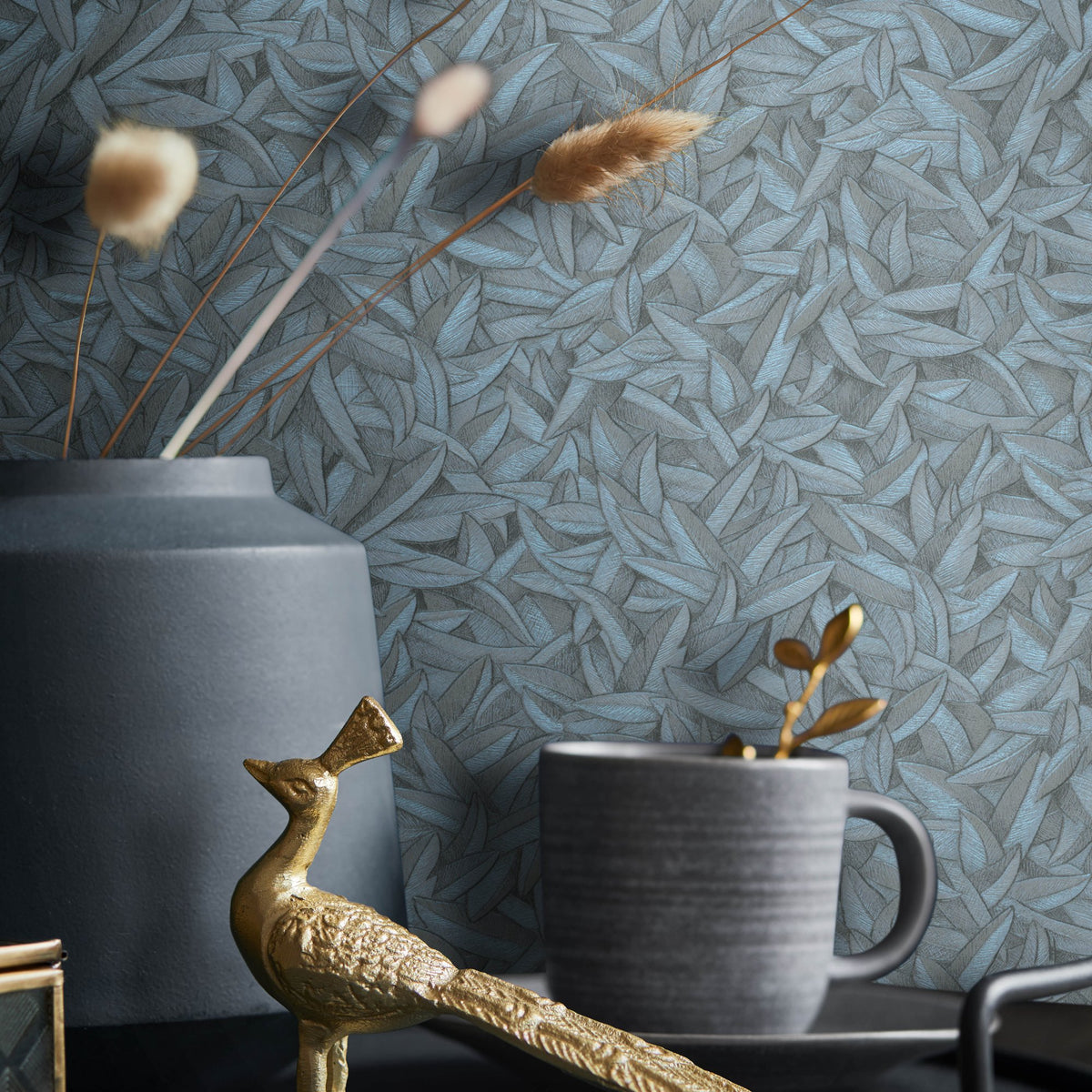 Galerie Energy Leaves Wallpaper
