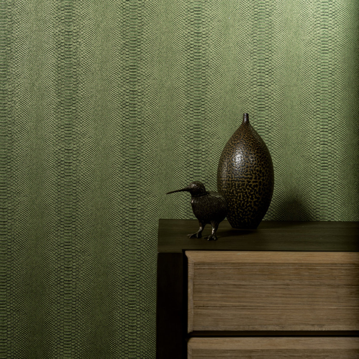 Galerie Energy Snake Skin Wallpaper