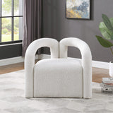 Addie Accent Chair in Cream - room setting