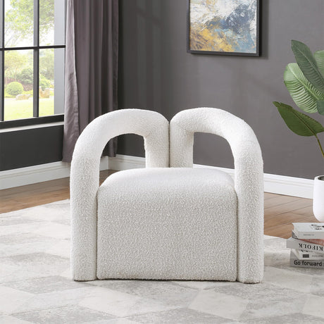 Addie Accent Chair in Cream - room setting