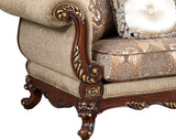 Madelyn 3-Piece Traditional Regal Living Room Set – 94" Sofa, 78" Loveseat & 30" Arm Chair in… - back view