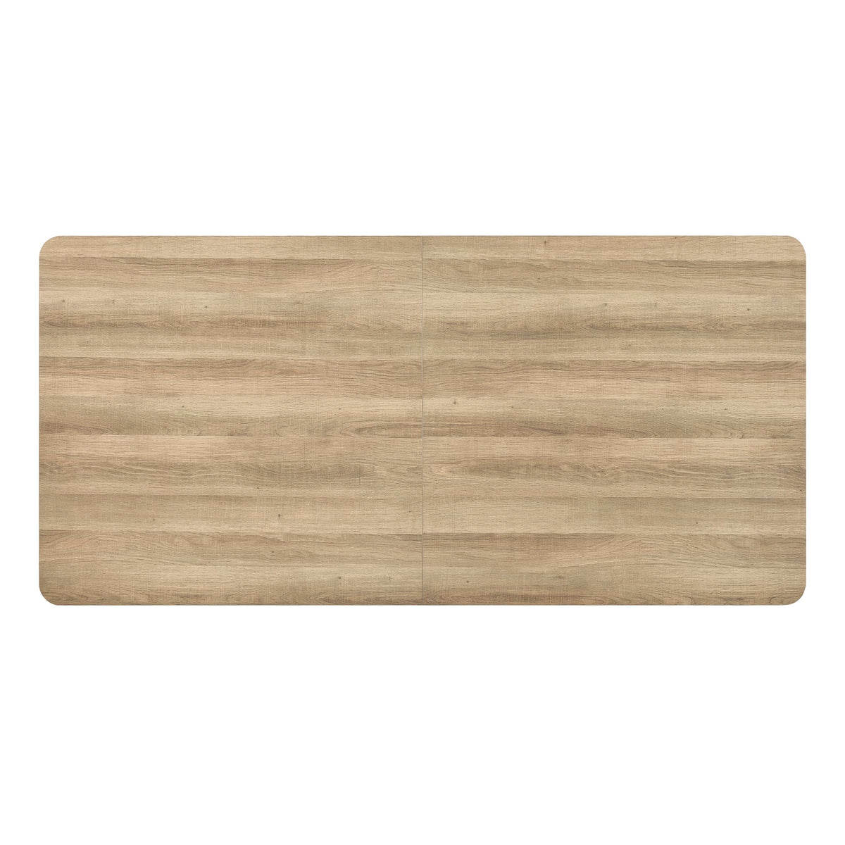 Cadewood 67" Mid-Century Modern Rectangle Dining Table - back view