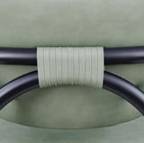Recency Mid-Century Modern Counter Height Stool in Soft Sage - angle view