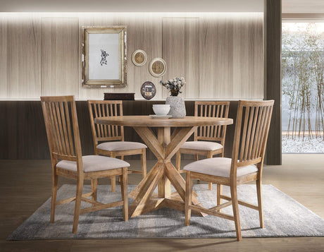 Venus Transitional Dining Chairs - front view