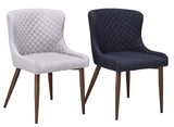 Theo Contemporary Dining Chairs - detail view