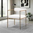 Rocento Modern Industrial Dining Chairs - front view