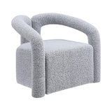 Addie Accent Chair in Grey