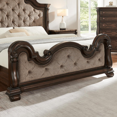 Belvedere 70" Queen Platform Wood Bed Frame - front view
