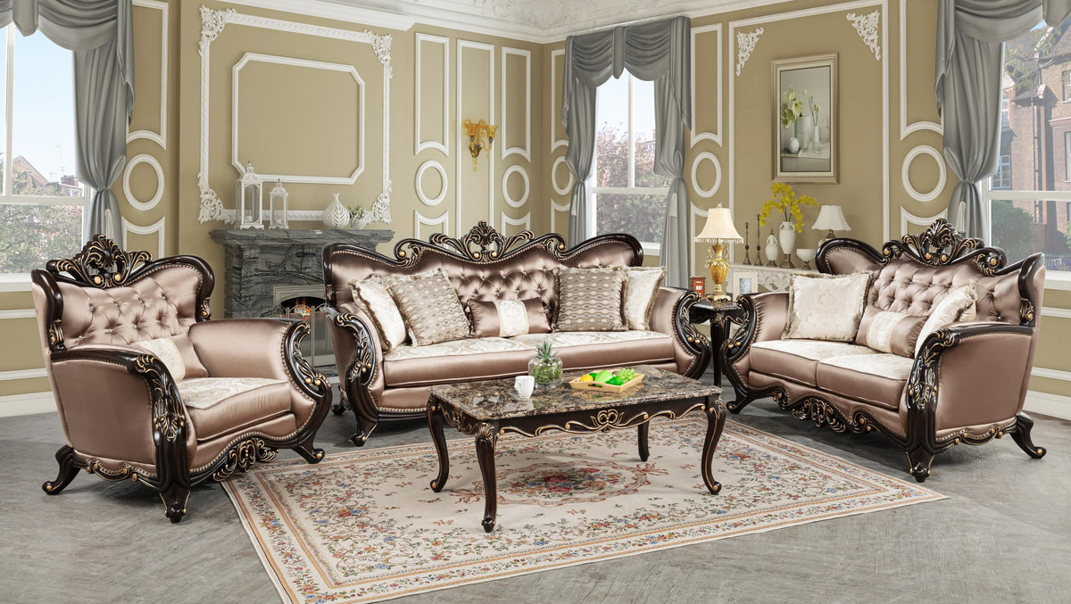 Tlerra Victorian Classic Accent Chair - front view