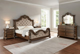 Belvedere 70" Queen Platform Wood Bed Frame - angle view