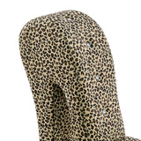 Tristam 40" Modern Glam High Heel Lounge Chair - close-up