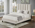 Talero Modern Upholstered Queen Platform Bed Frame - front view