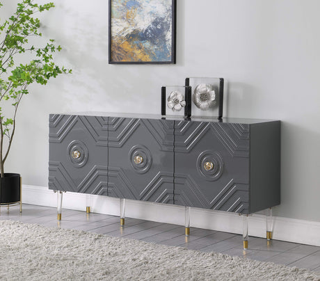 Truman New Sideboard in Grey - front view
