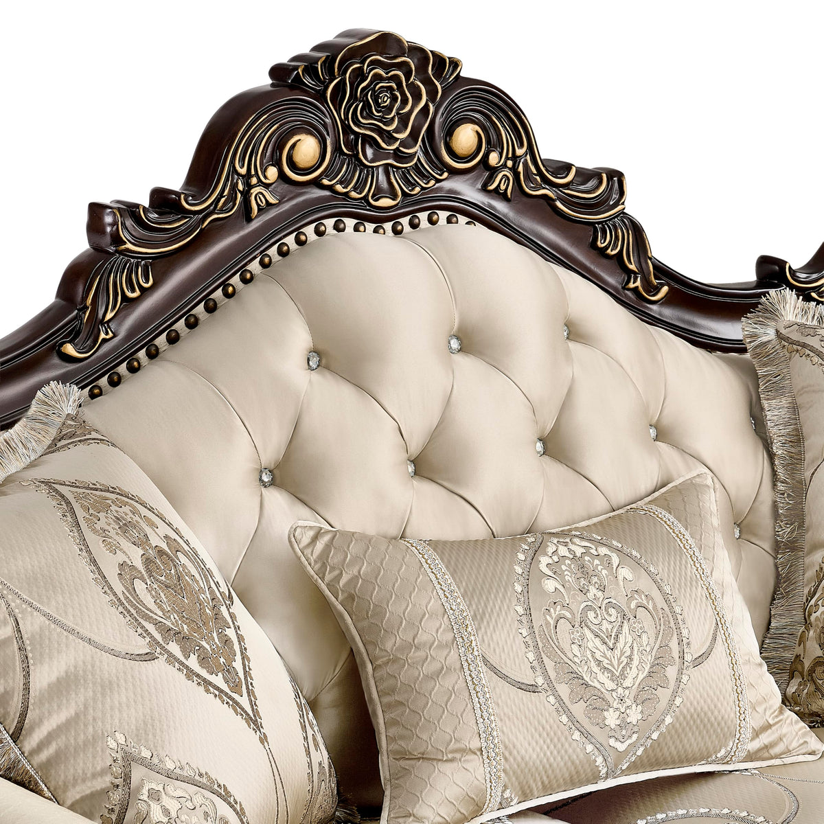 Tlerra Victorian Classic Living Room Sofa - room setting