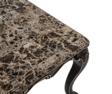 Tlerra Victorian End Table in Mocha