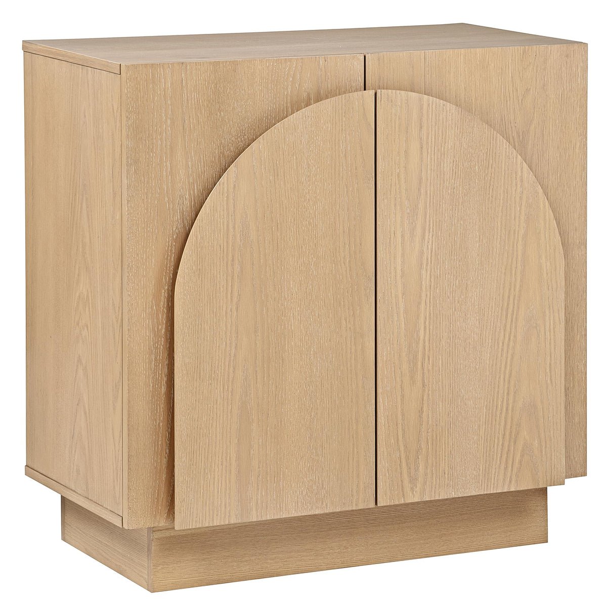 Questa 2-Door Cabinet in Light Oak