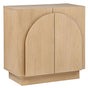 Questa 2-Door Cabinet in Light Oak