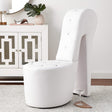 Tristam 40" Modern Glam High Heel Lounge Chair - front view