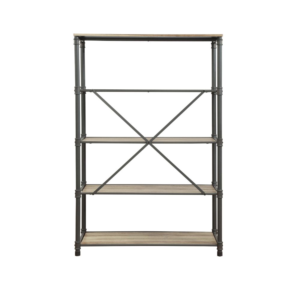 Itzel Industrial Bookshelf