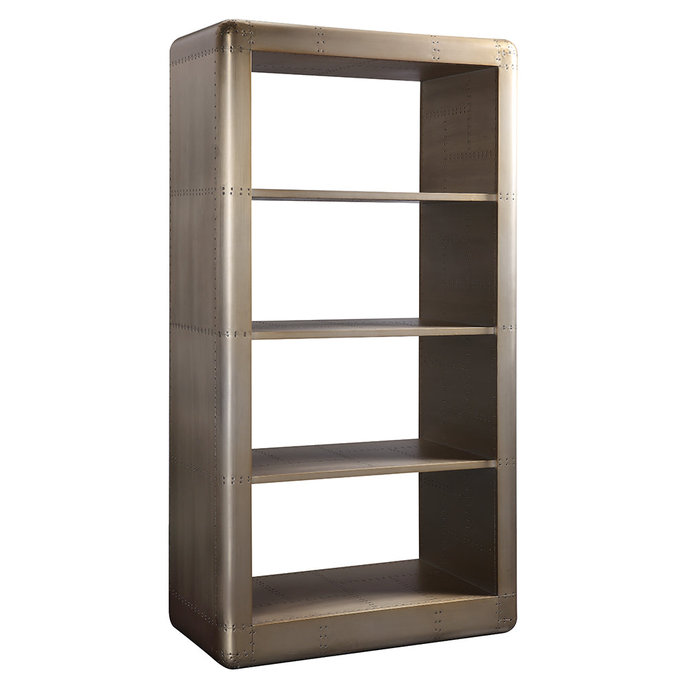 Jennavieve Patchwork Aluminum Bookcase