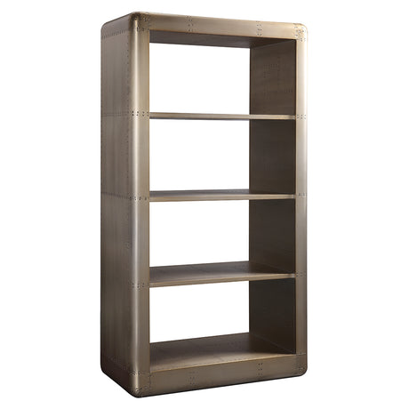 Jennavieve Patchwork Aluminum Bookcase