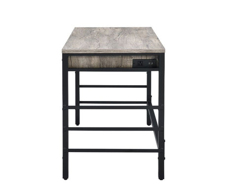 Disho Writing Desk with USB & Outlet