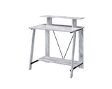 Nypho Industrial Writing Desk & Bookshelf