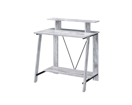 Nypho Industrial Writing Desk & Bookshelf