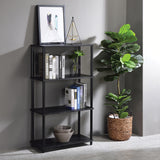 Nypho Industrial Writing Desk & Bookshelf