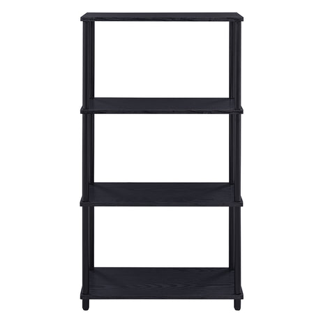 Nypho Industrial Writing Desk & Bookshelf