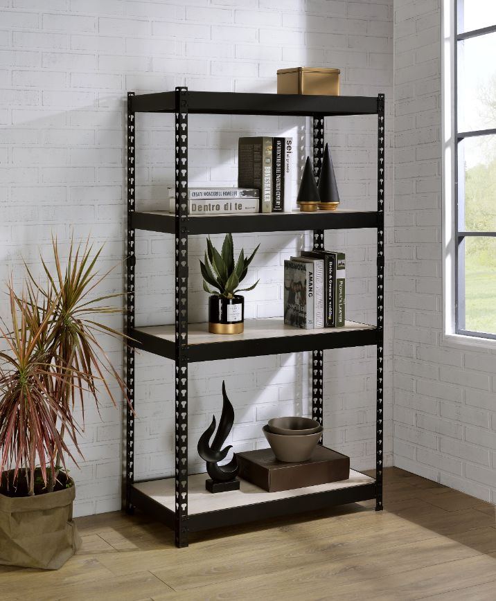 Decmus Industrial Bookshelf