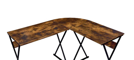 Zafiri L-Shaped Writing Desk