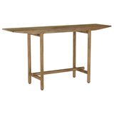 Darius 57" Solid Mango Wood Console Table - Minimalist Entryway Table in Natural – view 6