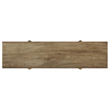 Darius 57" Solid Mango Wood Console Table - Minimalist Entryway Table in Natural – view 10