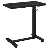 Westpark Pneumatic Adjustable C-Shape Side Table with Casters - Black – view 9