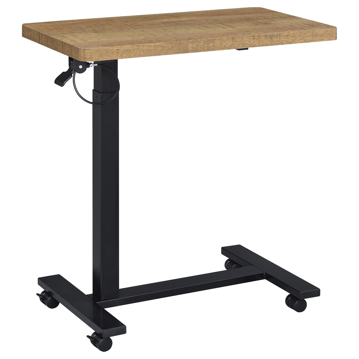 Westpark Pneumatic Adjustable C-Shape Side Table - Mango