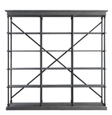 Rukia Industrial 84" Bookshelf