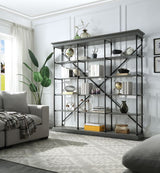 Rukia Industrial 84" Bookshelf