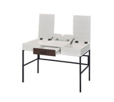 Verster Industrial Lift-Top Writing Desk with USB Port