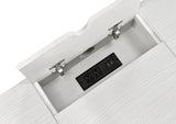 Verster Industrial Lift-Top Writing Desk with USB Port
