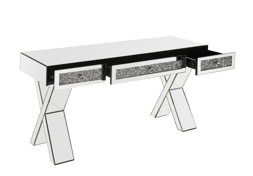 Noralie Glam Mirrored Desks