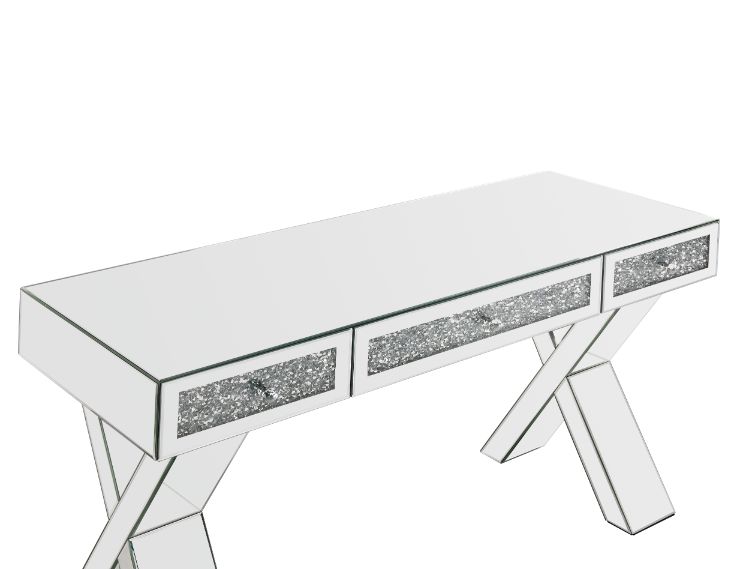 Noralie Glam Mirrored Desks