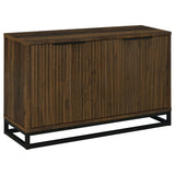 Ryatt 4-Door Fluted Accent Cabinet